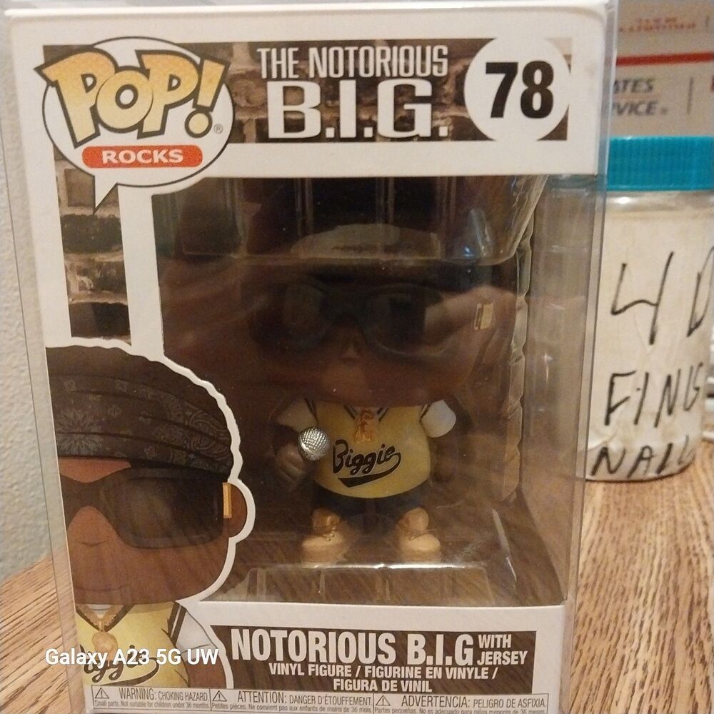 Funko Pop Culture Lot | Notorious B.I.G. #78 In protective case